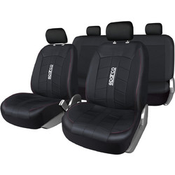 Sparco Καλύμματα Set Black 4τμχ