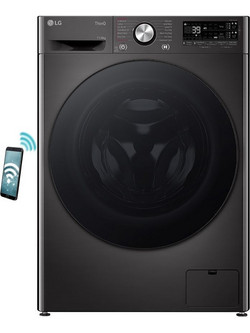 LG D4R7511TSBB Πλυντήριο Στεγνωτήριο Ρούχων 11kg / 6kg Ατμού 1400 Στροφές