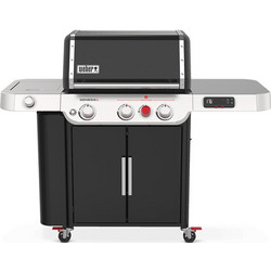 Weber Genesis Smart Ψησταριά Υγραερίου με 3 Εστίες και Πλαϊνό Μάτι 11.43kW Επιφάνειας 68x48cm EX-335