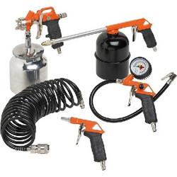 Σετ Αέρος KIT 5 ΤΕΜ. με Πιστόλι Βαφής Κάτω Δοχείο BLACK&DECKER 9045853BND