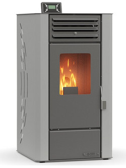 Thermogatz Aero GSP 8 Grey Σόμπα Pellet Αερόθερμη 8kW