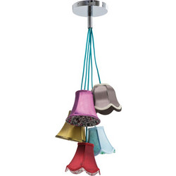 Kare Design Saloon Flowers 5 Κρεμαστό Φωτιστικό Οροφής Πολύφωτο