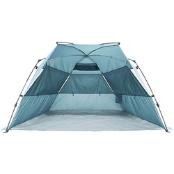 Hupa Seaview Αυτόματη Τέντα Παραλίας 3 Ατόμων Γκρι 240x130x135cm