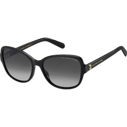 Marc Jacobs Marc 528/S 2M2/WJ Γυναικεία Γυαλιά Ηλίου Cat Eye Κοκάλινα Μαύρα με Γκρι Degradee Φακό