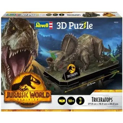Puzzle Revell Jurassic World Dominion Triceratops 3D 44 Κομμάτια