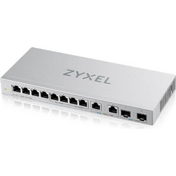 ZyXEL XGS1010-12 Unmanaged L2 Switch με 10 Θύρες Ethernet 1Gbps και 2 SFP Θύρες