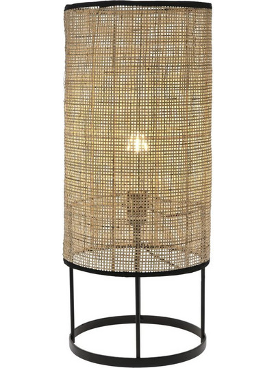 Iliadis 74292 Πορτατίφ Μπεζ Μαύρο Φ25xΥ60cm