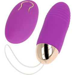 Ohmama Remote Control Vibrating Egg Δονητής Egg για Ζευγάρια με Τηλεχειριστήριο Μωβ D-227195