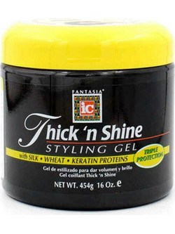 Fantasia IC Thick'n Shine Styling Gel Μαλλιών Ανδρικό για Όγκο & Λάμψη 454ml