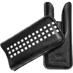 COHIBA - Behike Δερμάτινη Πουροθήκη Black (3 πούρα)