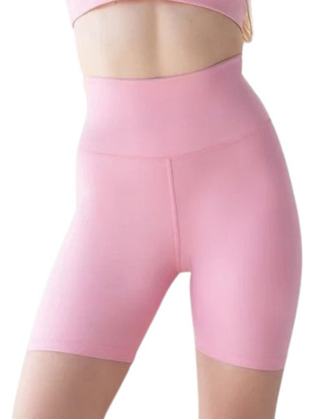Lismina Scrunch Butt Γυναικείο Κολάν Midi Ροζ 8001
