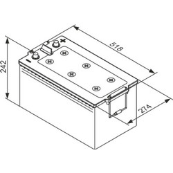 Bosch TE 088 12V 240Ah