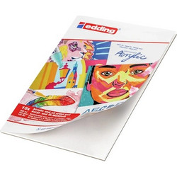 EDDING ΜΠΛΟΚ Α4 ACRYLIC - OIL 10 ΦΥΛΛΩΝ 01.30010-Α4