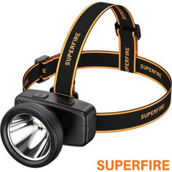 Superfire HL51 Επαναφορτιζόμενος Φακός Κεφαλής Εργασίας Led 150lm
