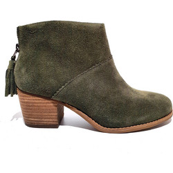 Toms Leila Γυναικεία Μποτάκια Κυπαρισσί με Χοντρό Τακούνι 10010914