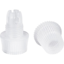 GloboStar(R) DIY 77562 Επιτοίχιος Στυπιοθλίπτης - Στήριγμα Καλωδίου Φωτιστικού - Φ1.6 x Υ2.3cm - Διάφανο - Πλαστικό