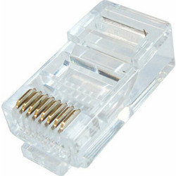 Κλιπς Δικτύου RJ45 8P8C CAT6 UTP (01-60-473) Διαφανές