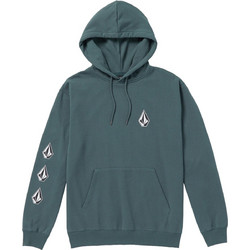 Volcom Ανδρικό Φούτερ με Κουκούλα & Τσέπες Πετρόλ A4112314-DST
