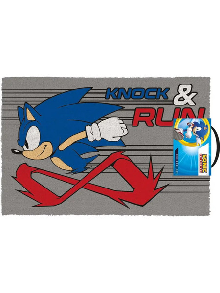 Pyramid Πατάκι SONIC - Doormat 40X60 - Knock And Run (GP86529)