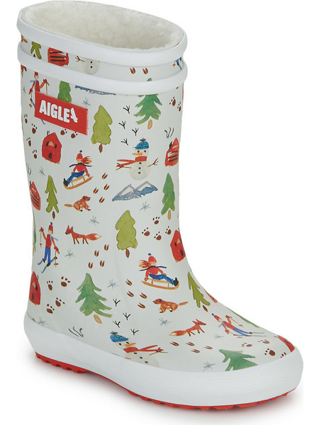 Μπότες βροχής Aigle LOLLY POP FUR PRINT