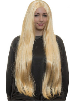 Περούκα Μακρυά Ξανθιά 80εκ