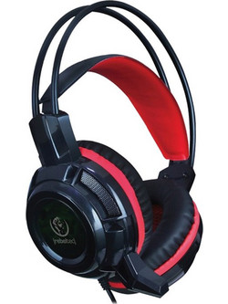 Rebeltec Baldur Gaming Headset Over Ear Black Red