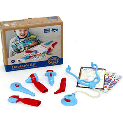 Παιδικό Ιατρικό Σετ 9Τμχ. Doctors Kit DKIT-1314 Multi Green Toys