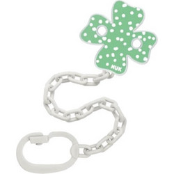 Αλυσίδα πιπίλας Face Nuk 10751534 Green