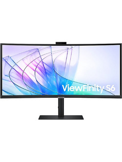 Samsung Viewfinity S6 LS34C652VAU Ultrawide VA HDR Curved Smart Monitor 34" 3440x1440 QHD 100Hz 5ms