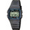 Casio Vintage Ψηφιακό Ανδρικό Ρολόι Χρονογράφος με Μαύρο Καουτσούκ Λουράκι F-91W-1YEF