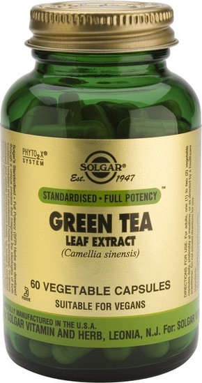 Solgar Green Tea Leaf Extract 60 Κάψουλες