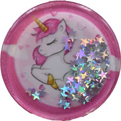 PopSocket με Σχέδιο Μονόκερο με Αστεράκια Ροζ