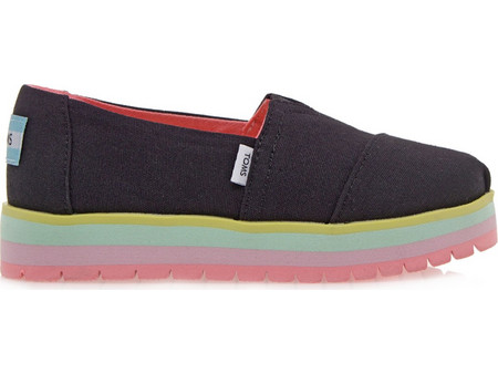 TOMS SLIP-ON SA75W0341001 - ΜΑΥΡΟ 10019784-Black BLK CVS YT ALP PLATFORM ESP