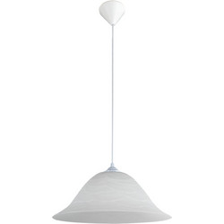 ARlight PDA 105/37 Κρεμαστό Φωτιστικό Οροφής Μονόφωτο E27 Ασημί 0083484