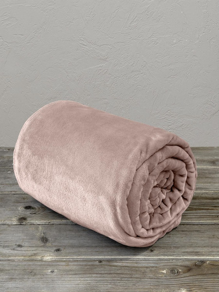 Υπέρδιπλη Κουβέρτα 220x240cm Nima - Meleg Light Pink