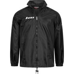 Zeus K-Way Rain Αθλητικό Ανδρικό Μπουφάν Χειμωνιάτικο Αδιάβροχο Μαύρο