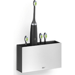 Ποτηροθήκη Επιτοίχια Potes 40605 16,5x6x9,6cm Inox Zack Ανοξείδωτο Ατσάλι