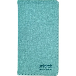 Uniarch σημειωματάριο με σελιδοδείκτη, πετρόλ - (HW230211)