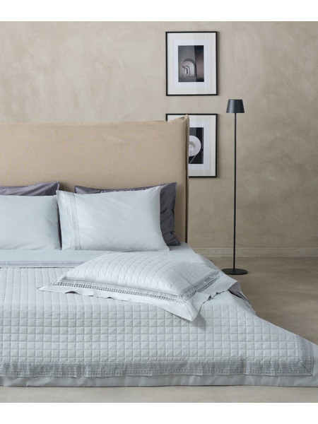 Κουβερλί Νυφικό Υπέρδιπλα Σετ Serenity Felicity 22 Satin 200TC Cotton Kentia (230x250) 3Τεμ