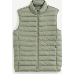Celio Fulock Αμάνικο Ανδρικό Μπουφάν Puffer Χακί