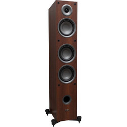 Taga Harmony TAV-507F Ζεύγος Ηχείων Hi-Fi Δαπέδου 120W 3 Δρόμων Walnut