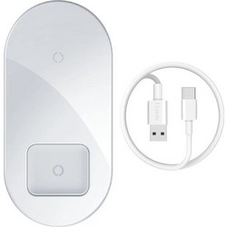 Baseus Ασύρματος Φορτιστής Qi Pad 15W White BS-W508