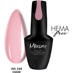 Mixcoco WS-248 Glitter Ημιμόνιμο Βερνίκι Νυχιών 15ml