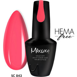 Mixcoco SC-843 Ημιμόνιμο Βερνίκι Νυχιών 15ml