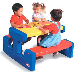 Little Tikes Large Picnic Table Primary 4668