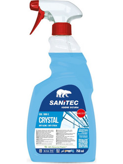 Καθαριστικό Τζαμιών 0,75l Sanitec Crystal 1866-S
