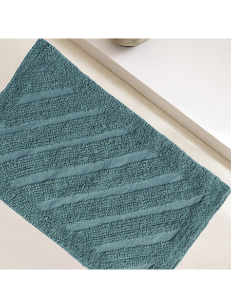 Πατάκι Μπάνιου 40X60 Melinen Task Dark Aqua (40x60)