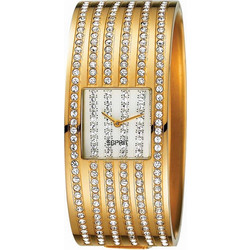 Esprit Galaxy Clara Gold Γυναικείο Ρολόι με Χρυσό Μεταλλικό Μπρασελέ ES101182007