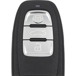 Κέλυφος Κλειδιού Αυτοκινήτου Audi Τύπου Smartkey με τρία Κουμπιά