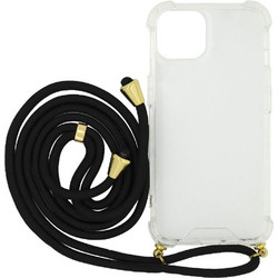 Ancus Crossbody Back Cover Transparent / Black (iPhone 14 Plus)